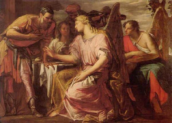 Giovanni Antonio Fumiani Abraham and the Three Angels